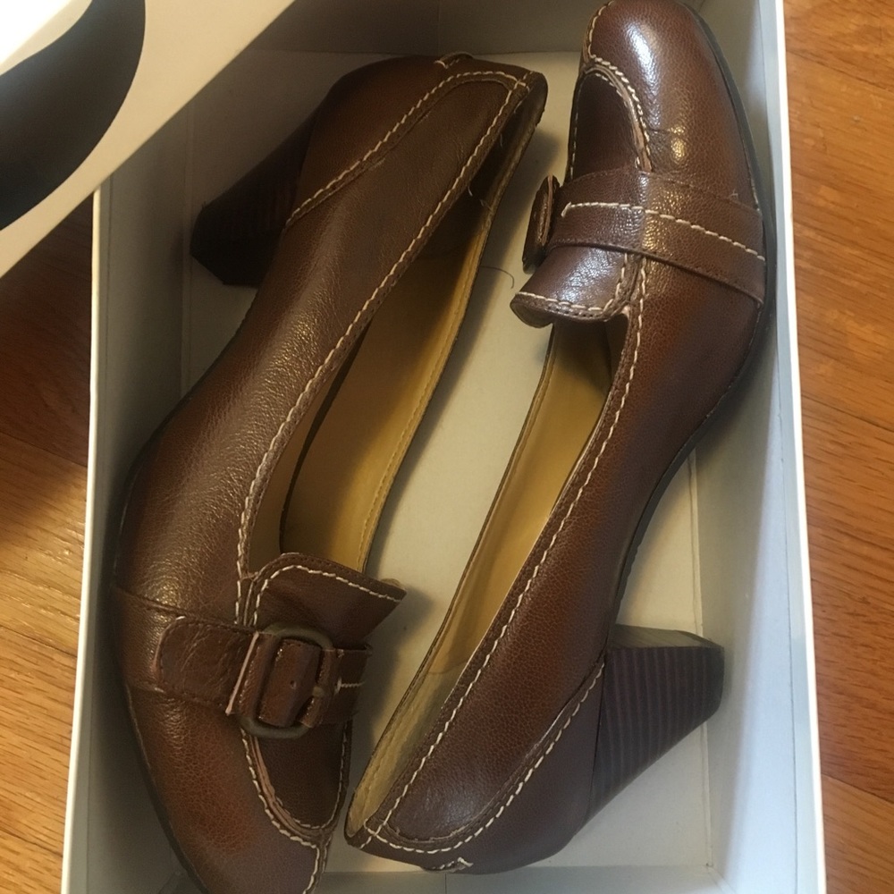 Nine West Bretta Brown Pumps